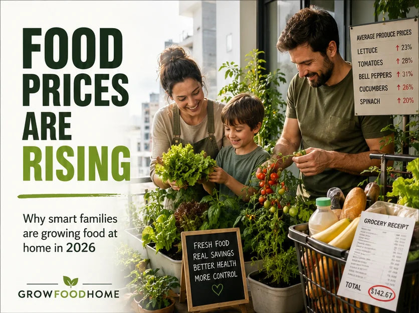Food Prices Are Rising Again: Why Smart Families Are Starting Home Gardens in 2026