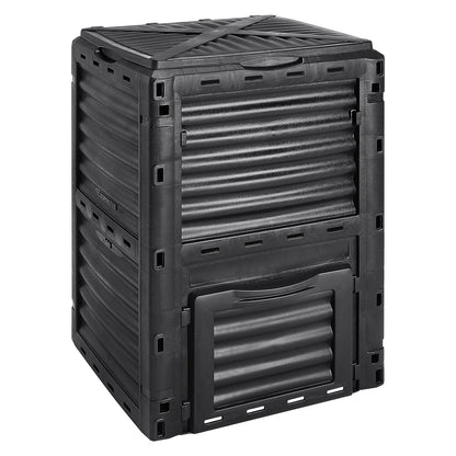80 Gal Outdoor Compost Bin – BPA-Free with Lid & Access Door