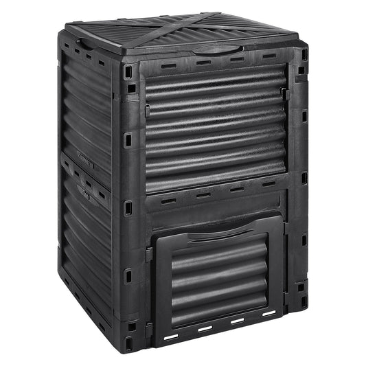 80 Gal Outdoor Compost Bin – BPA-Free with Lid & Access Door