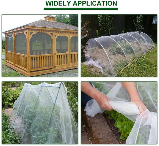 Garden Insect Netting – 6.5 ft x 25 ft