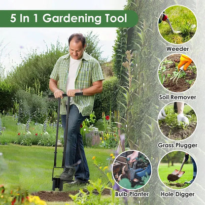 5-in-1 Bulb Planter Tool with Long Handle