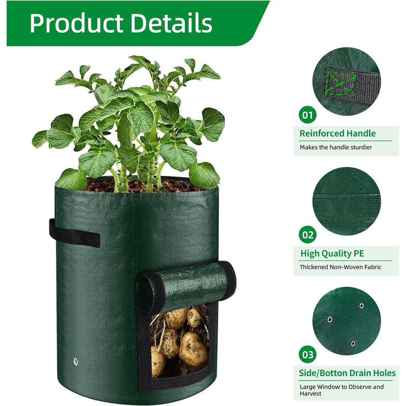 10 Gallon Potato Grow Bags – 6 Pack